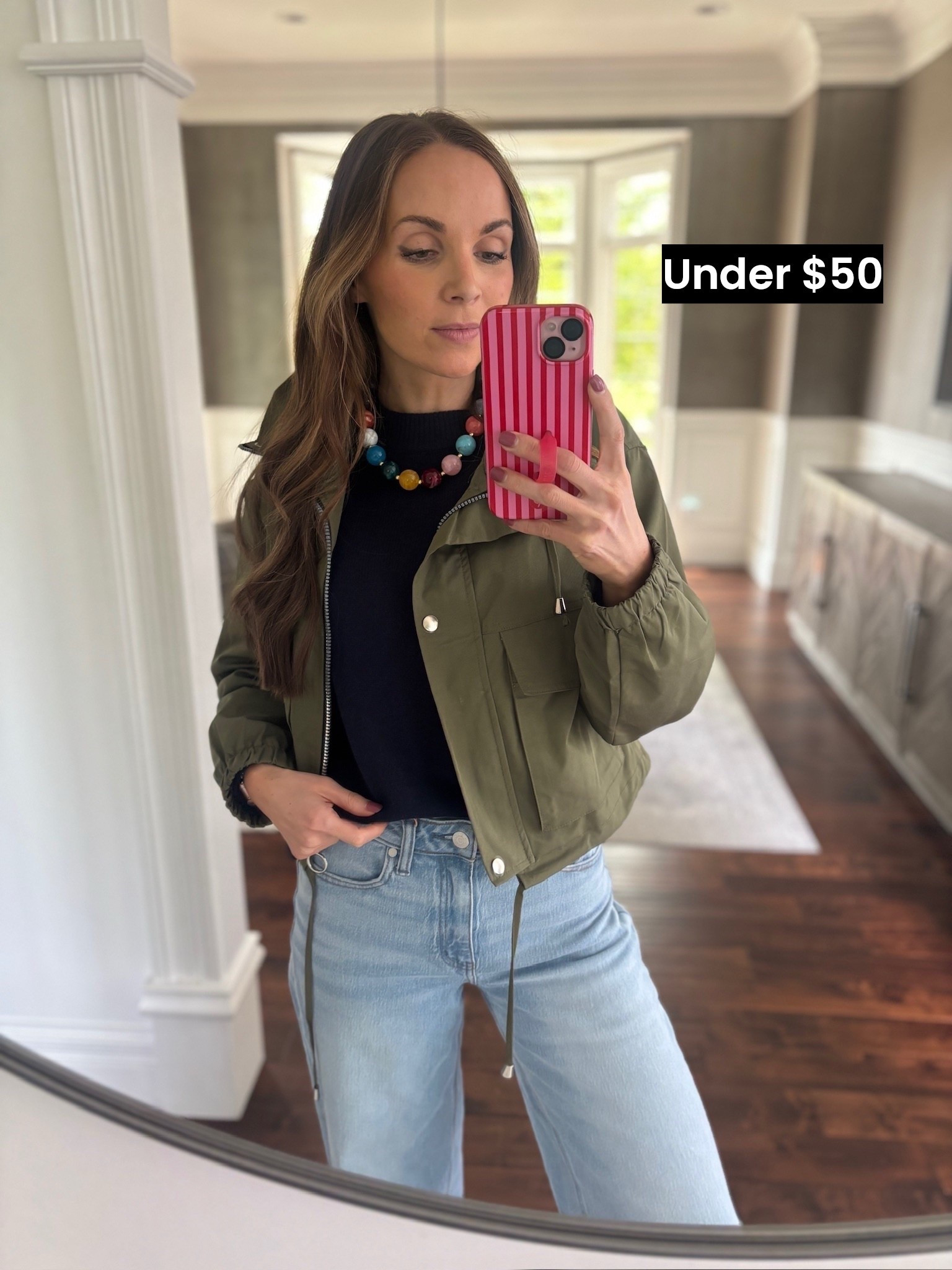 Would you believe me that necklace and jacket are both @amazon!? 🥳