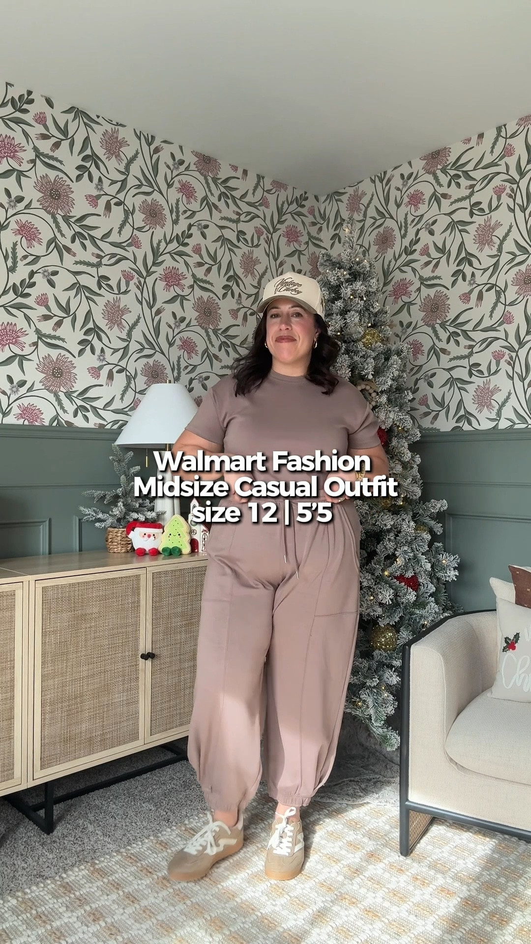 Walmart casual outfit for the midsize girls! Wearing size XL in both top and bottom! 

#LTKootd #LTKFindsUnder50 #LTKMidsize