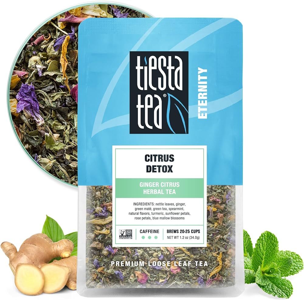 Tiesta Tea - Ginger Citrus Herbal Tea | Premium Loose Leaf Tea Blend | High Caffeinated Tea | Mak... | Amazon (US)