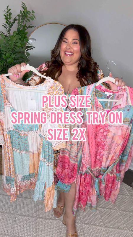 Impressions Boutique always has such cute spring dresses, and these are no exception! I’m wearing a 2X in the first and third, and a 1X in the second style (but I should’ve stuck with my standard 2X on this one for the correct fit) 

#LTKplussize #LTKstyletip