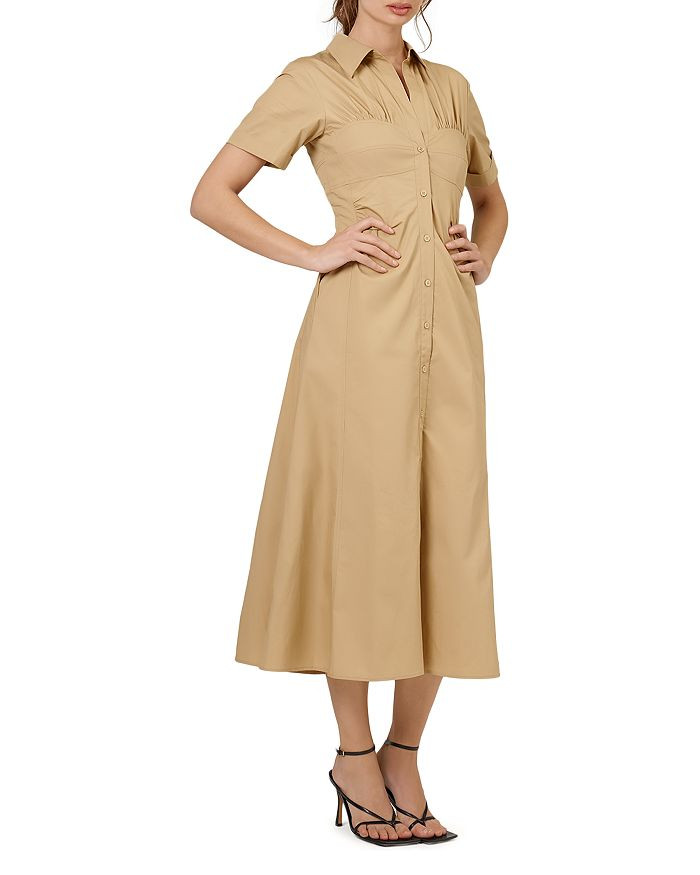 Tenley Corset Seamed Shirtdress | Bloomingdale's (US)