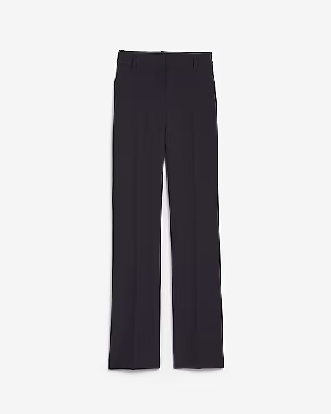 Mid Rise Supersoft Twill Bootcut Columnist Pant | Express
