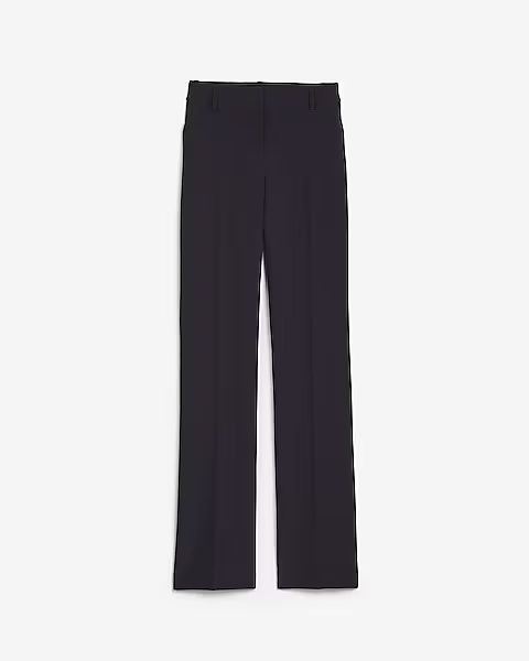 Mid Rise Supersoft Twill Bootcut Columnist Pant | Express