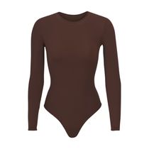 LONG SLEEVE CREW NECK BODYSUIT | SKIMS (US)