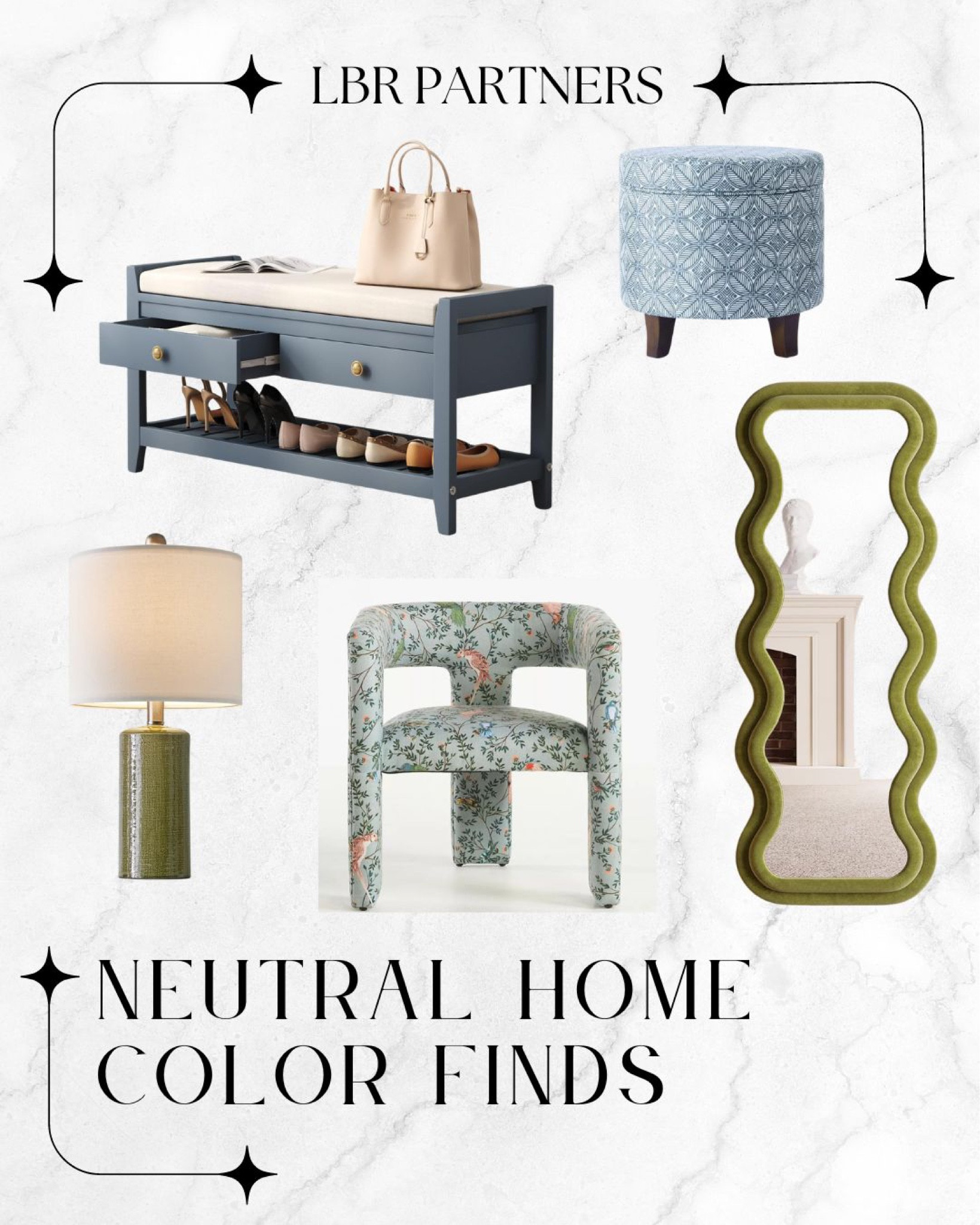 Explore our favorite home selections for adding a pop of neutral color to your space!