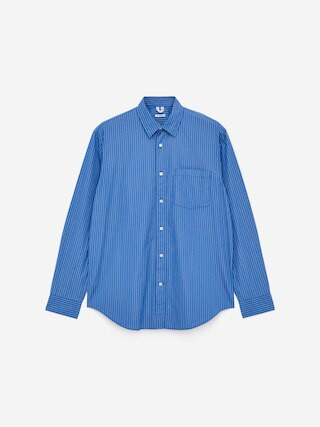 Legeres Popeline-Hemd – Blau/Weiß – Herren – ARKET DE | Arket EU