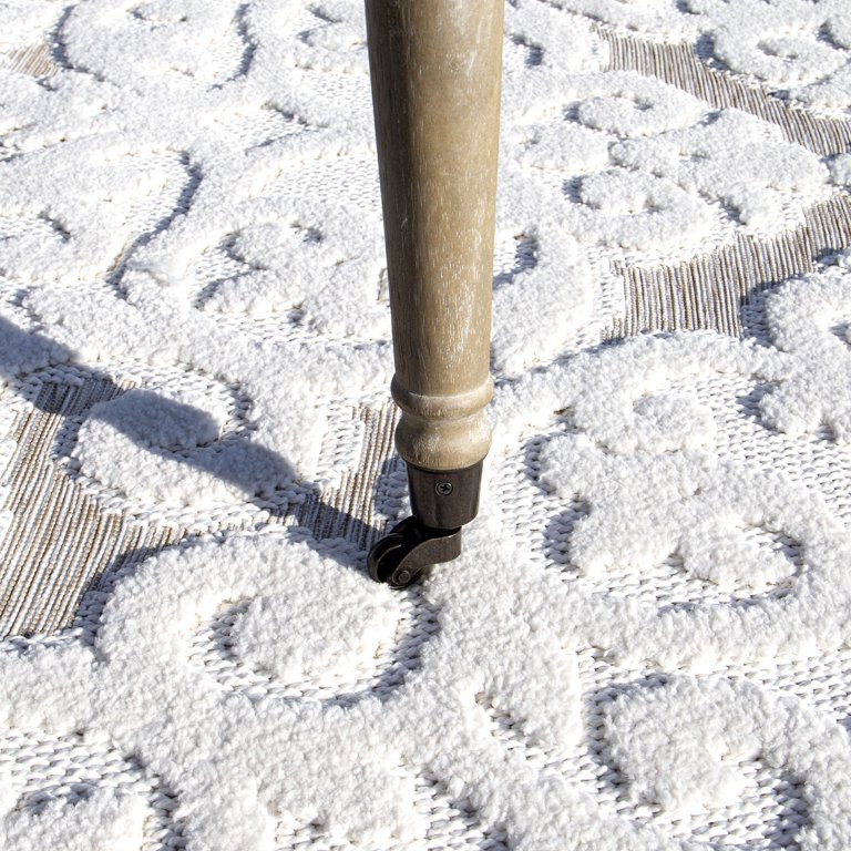 My Texas House Elaine By Orian 8' X 10' Driftwood Floral Outdoor Rug | Walmart (US)