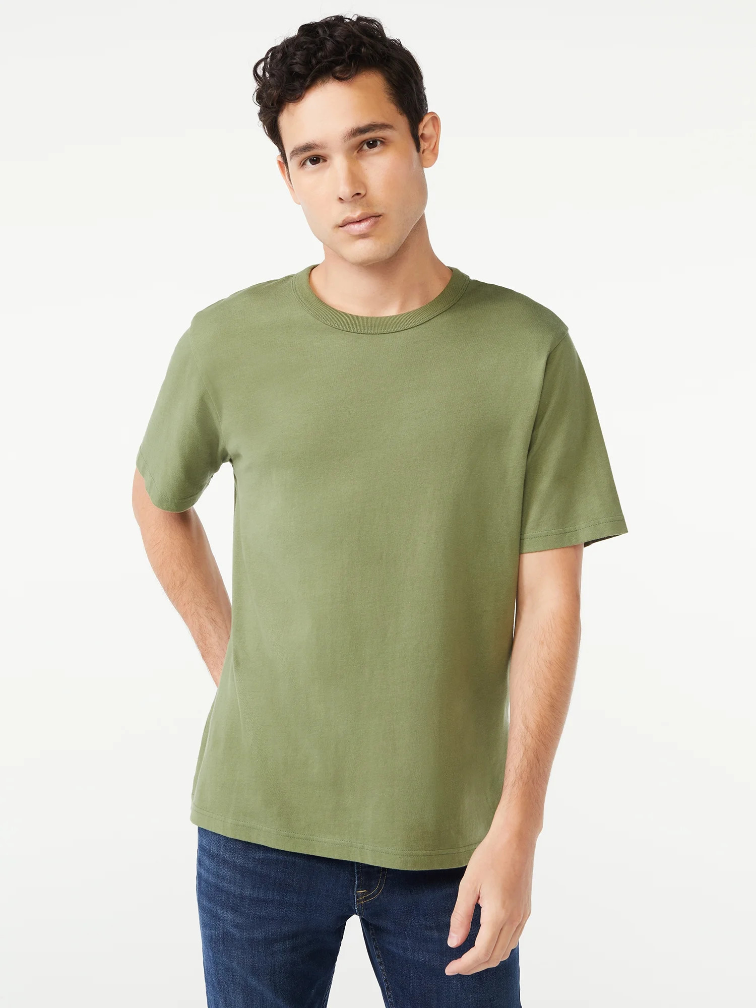 Free Assembly Men's Everyday Short Sleeve Tee | Walmart (US)