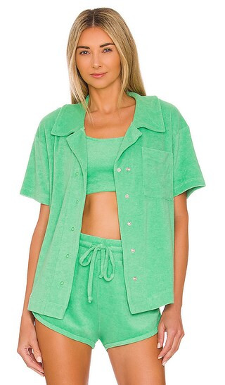 The Vacation Shirt in Summer Green | Revolve Clothing (Global)