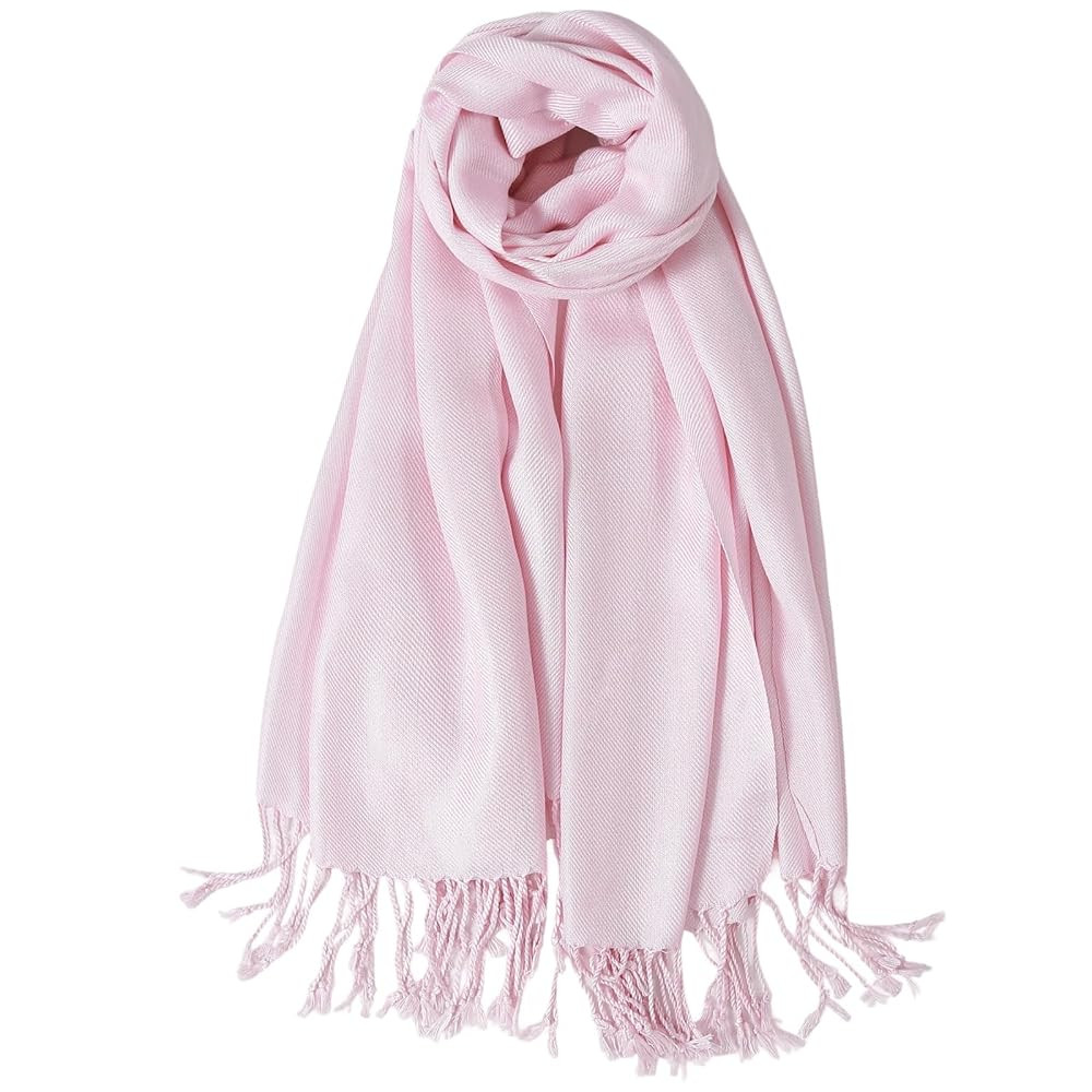 Pashmina Feel Shawl Wraps for Women Evening Dresses and Wedding Cover Up Formal Soft Silky Rave S... | Amazon (US)