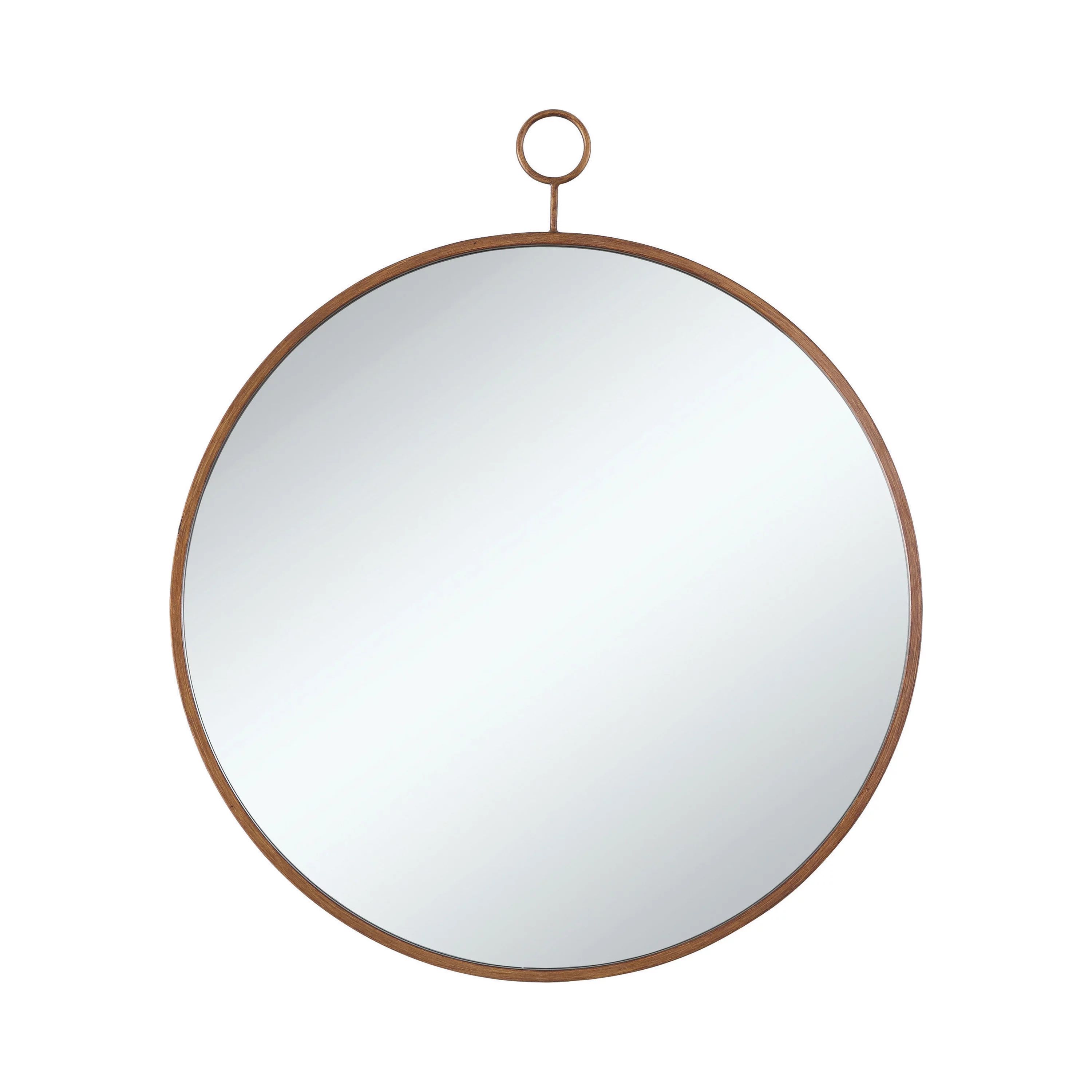 Coaster Company Transitional Circular Design Mirror, Gold 36"x30" - Walmart.com | Walmart (US)