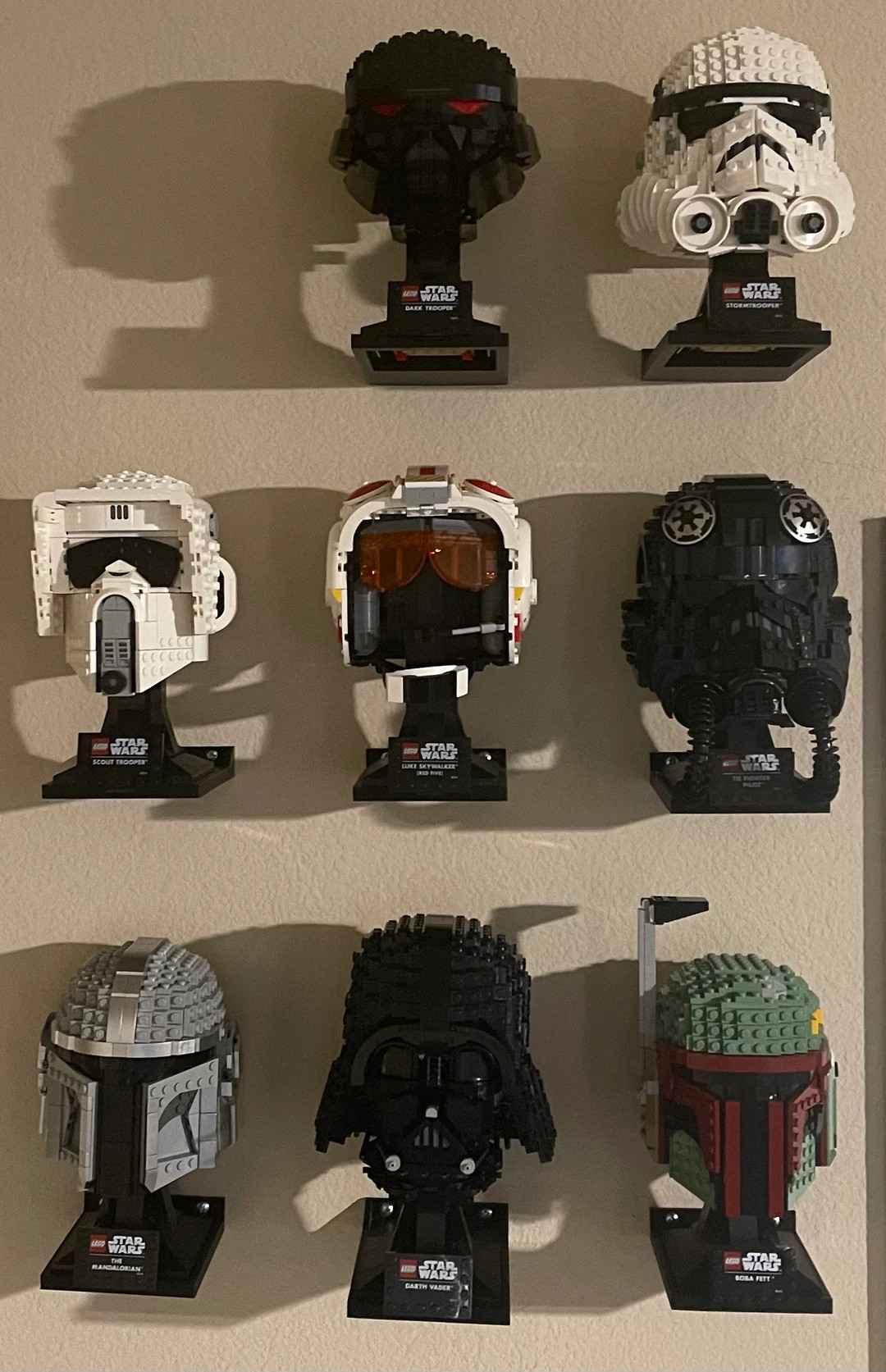 Lego Bricks Helmet Display Mounts Versatile, Low-profile Design for Star Wars and Marvel Sets - E... | Etsy (US)