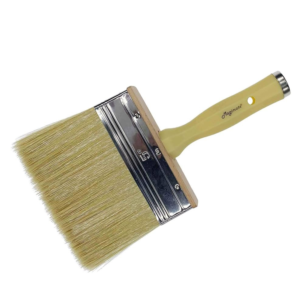 Deck Brush for Applying Stain, 5-inch Paint Brush, Medium Size for Quick Decking, Fence, Walls an... | Amazon (US)