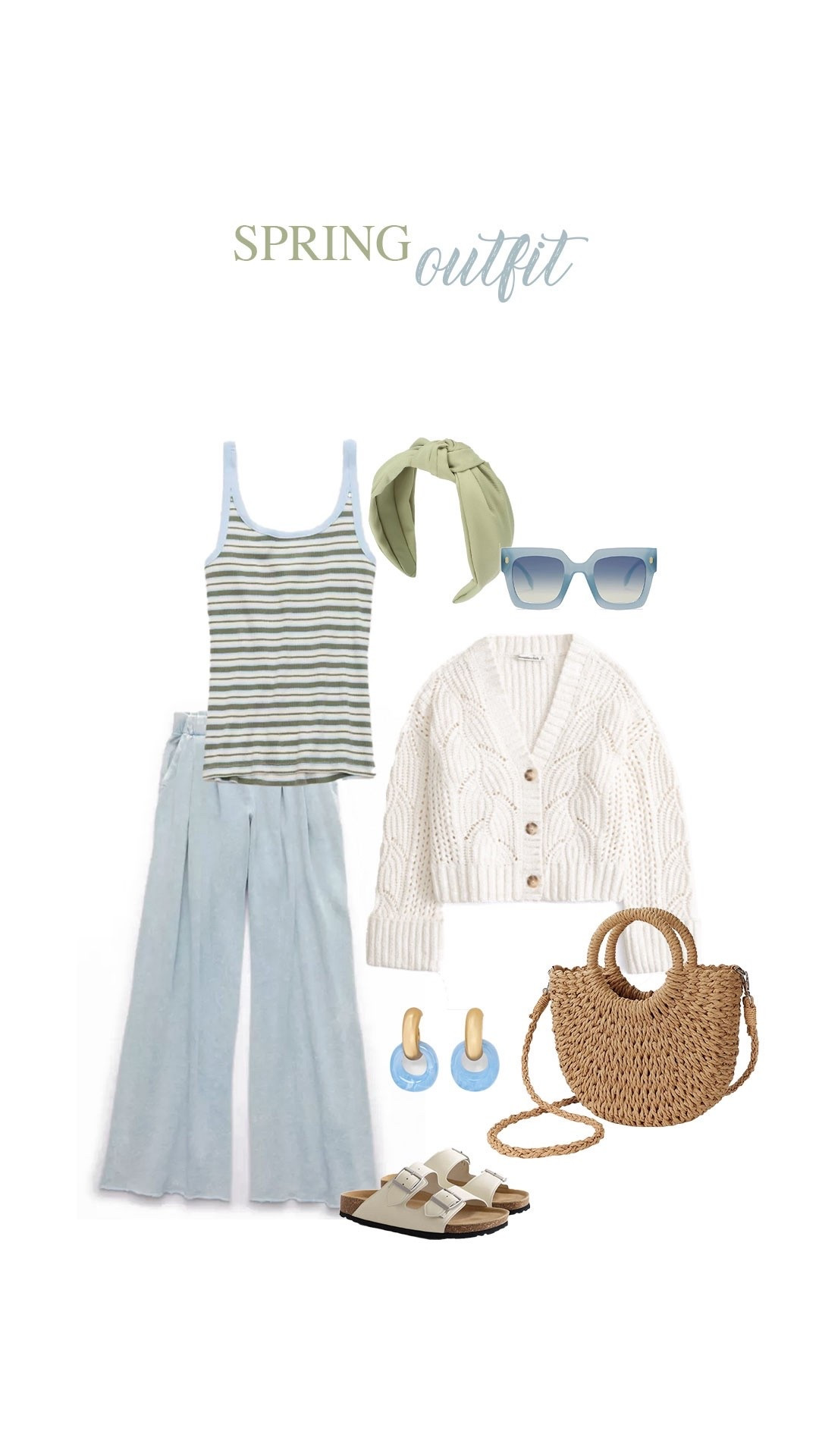 Blue and green spring outfit 

#LTKSaleAlert #LTKootd #LTKSpringSale