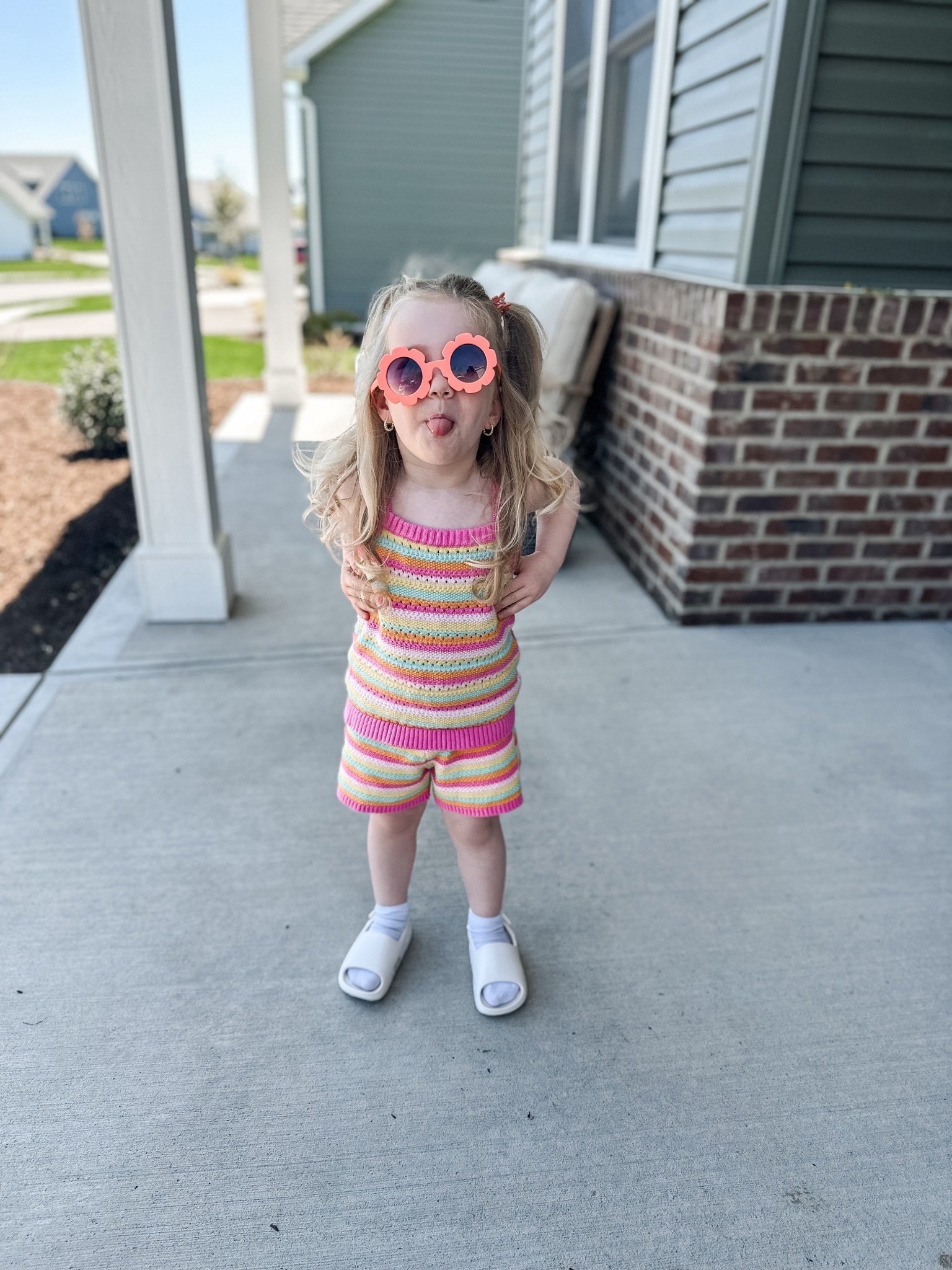 Summer | matching set | toddler | toddler girl | striped | outdoor | bright

#LTKFamily #LTKSeasonal #LTKKids