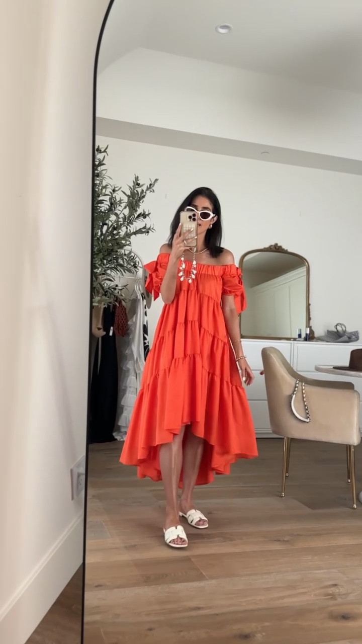 Loving the pop of color! I'm just shy of 5-7" and wearing the size XS. This dress would be perfect for a warm weather vacation or even guest of a wedding #StylinbyAylin #Aylin

#LTKSeasonal #LTKVideo #LTKStyleTip