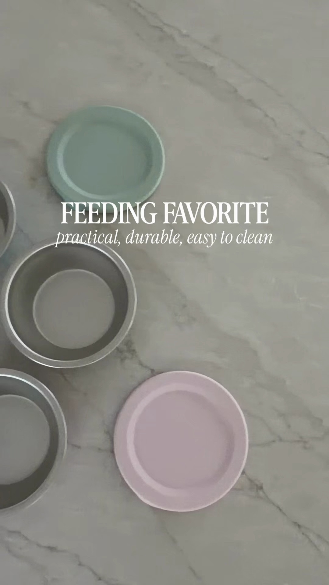 Favorite bowl for babies + toddlers! Stainless steel inside so no soapy tastes and durable! Silicone base that’s attached - strong suction and so easy to clean! 

#LTKBaby #LTKHome #LTKmomlife