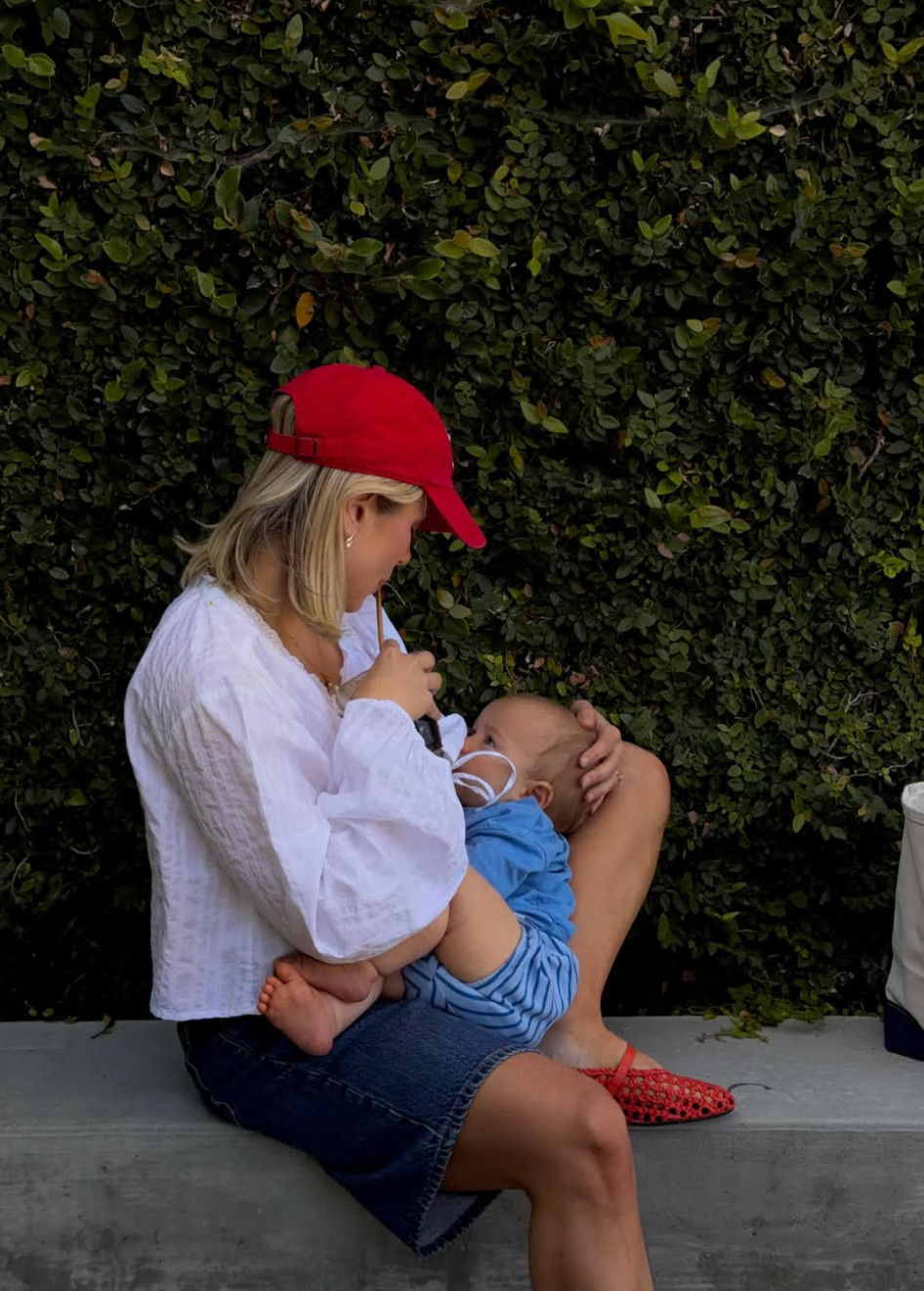 POV: the whole family is thirsty☕️🍼  

 #LTKootd #LTKmomlife #LTKBaby
