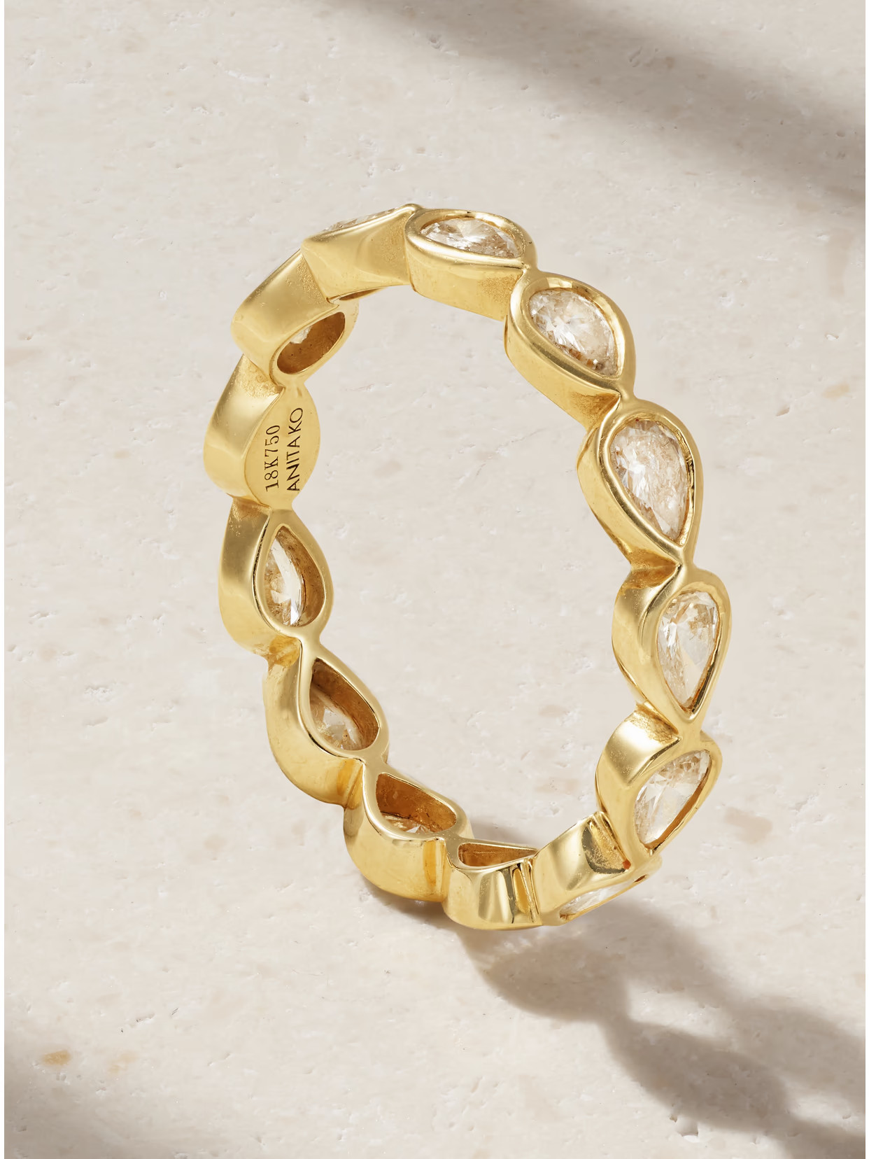 Anita Ko - 18-karat Gold Diamond Ring - 6 | NET-A-PORTER (US)