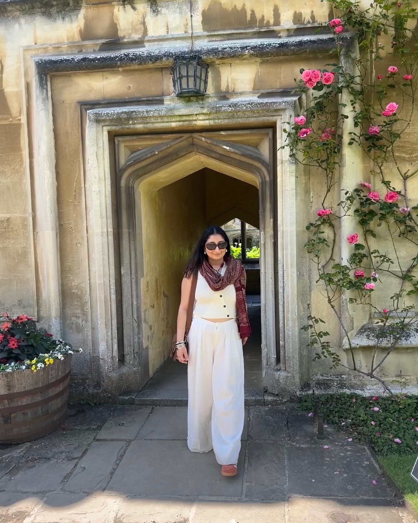 If you like it, get it in all the colours. Love this knitted vest too from asos! I got the khaki first and now I have the cream it’s so breezy, comfy and flattering. Paired with my fave find of summer (these H&M trousers) it’s such a great look 