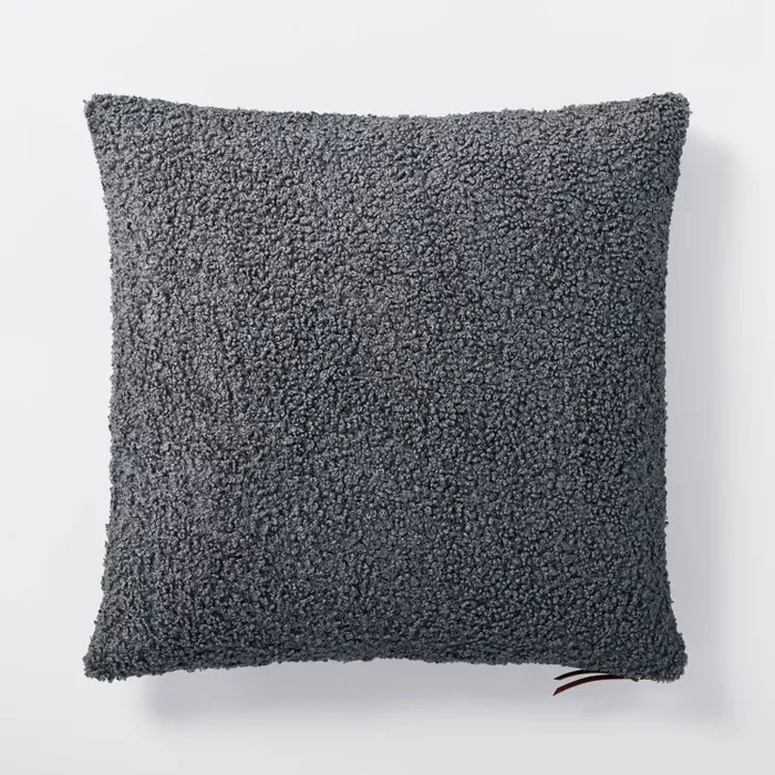 Boucle Throw Pillow with Exposed Zipper – Threshold™ designed with Studio McGee | Target