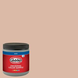 Glidden 8 oz. PPG1071-4 Cinnamon Ice Satin Interior Paint Sample PPG1071-4P-16SA - The Home Depot | The Home Depot