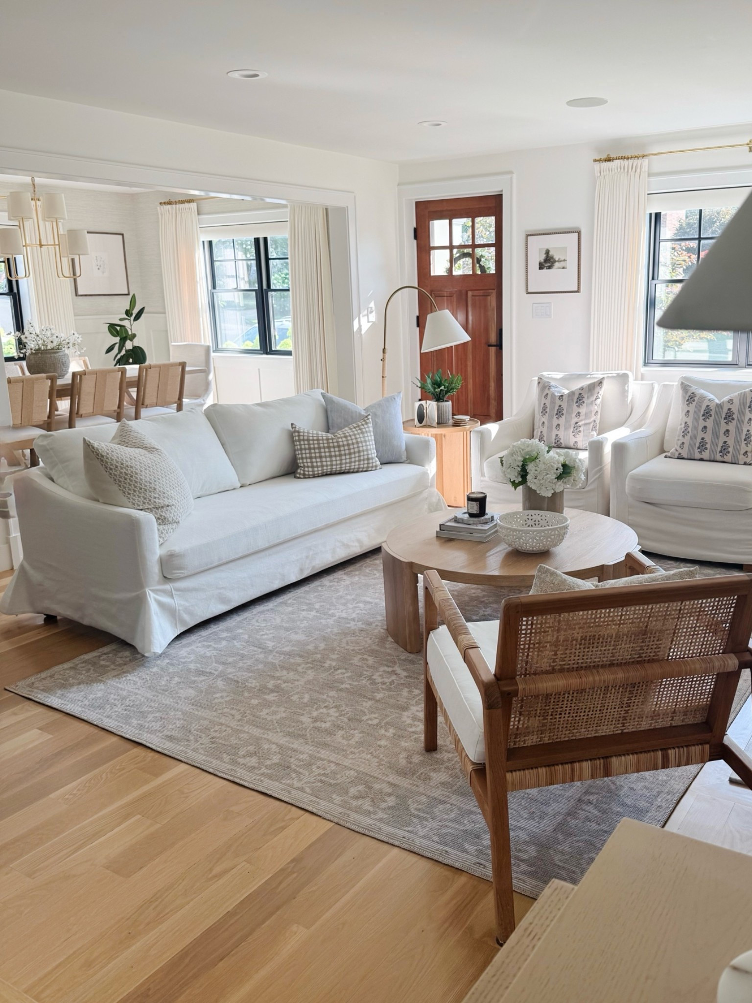 As a mom of three, I wanted a white sofa that could actually handle real life—and this washable slipcovered sofa has been one of my best living room purchases. The 100% cotton slipcovers are removable and washable, so spills, kids, and everyday messes don’t feel like a big deal. It has the classic, timeless look of a designer white sofa at a fraction of the price, making it such a good option for a beautiful but family-friendly living room.

A few of my favorite living room furniture and decor finds are on sale, so I’m linking everything here—including this kid-friendly white sofa and more designer-look-for-less pieces

#LTKSaleAlert #LTKHome #LTKmomlife