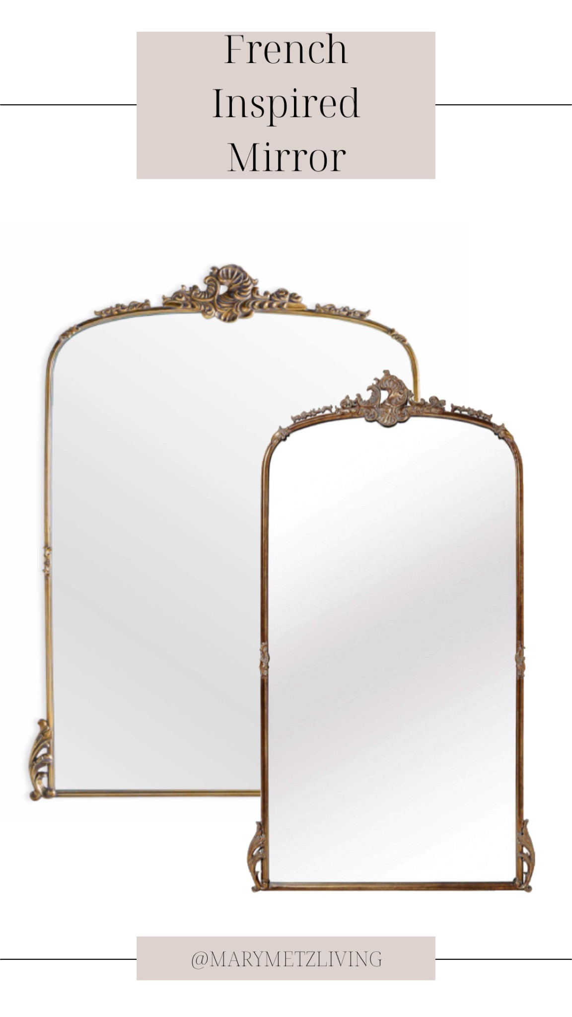 15-20% off these French-inspired mirrors!!

#LTKhome #LTKSale #LTKsalealert