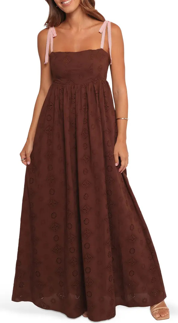 Petal & Pup Odessa Cotton Eyelet Maxi Dress | Nordstrom | Nordstrom