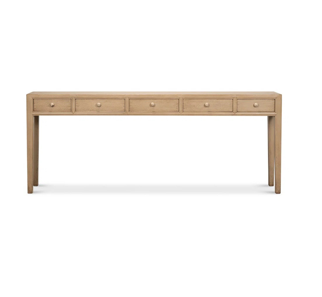 Rosalind Wheeler Mcnealy 86" Solid Wood Console Table | Wayfair | Wayfair North America