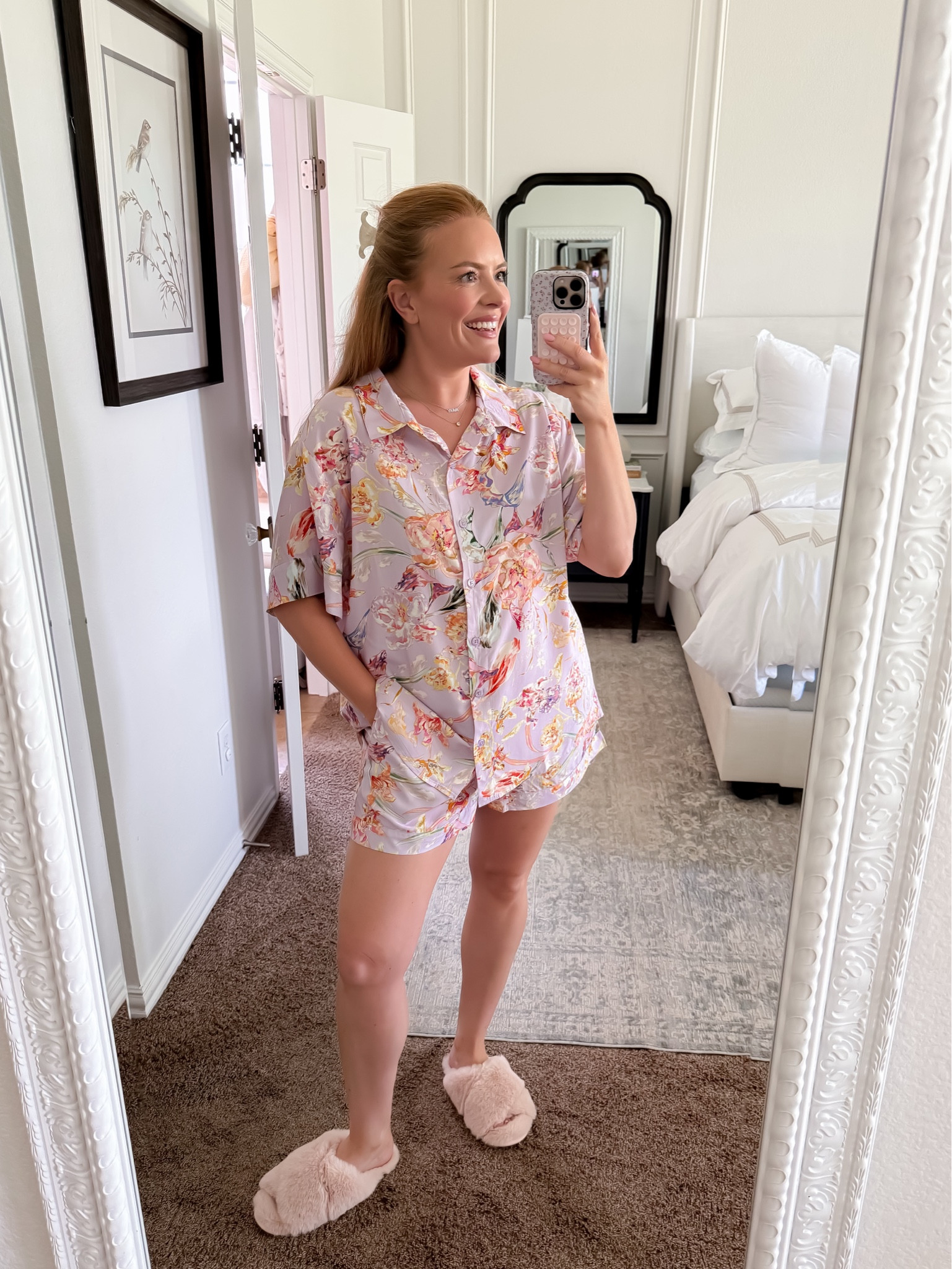 Use code HANAH20 to save 20% off!

The pajamas that make staying in feel like a luxury. 💕 This floral satin set is buttery soft, lightweight, and almost too pretty to save just for bedtime. Perfect for slow mornings, getting ready, or treating yourself to a little everyday elegance.

#LTKmomlife #LTKmorningroutine #LTKselfcare