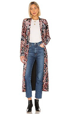 House of Harlow 1960 X REVOLVE Jodie Collared Jacket in Noir Paisley from Revolve.com | Revolve Clothing (Global)