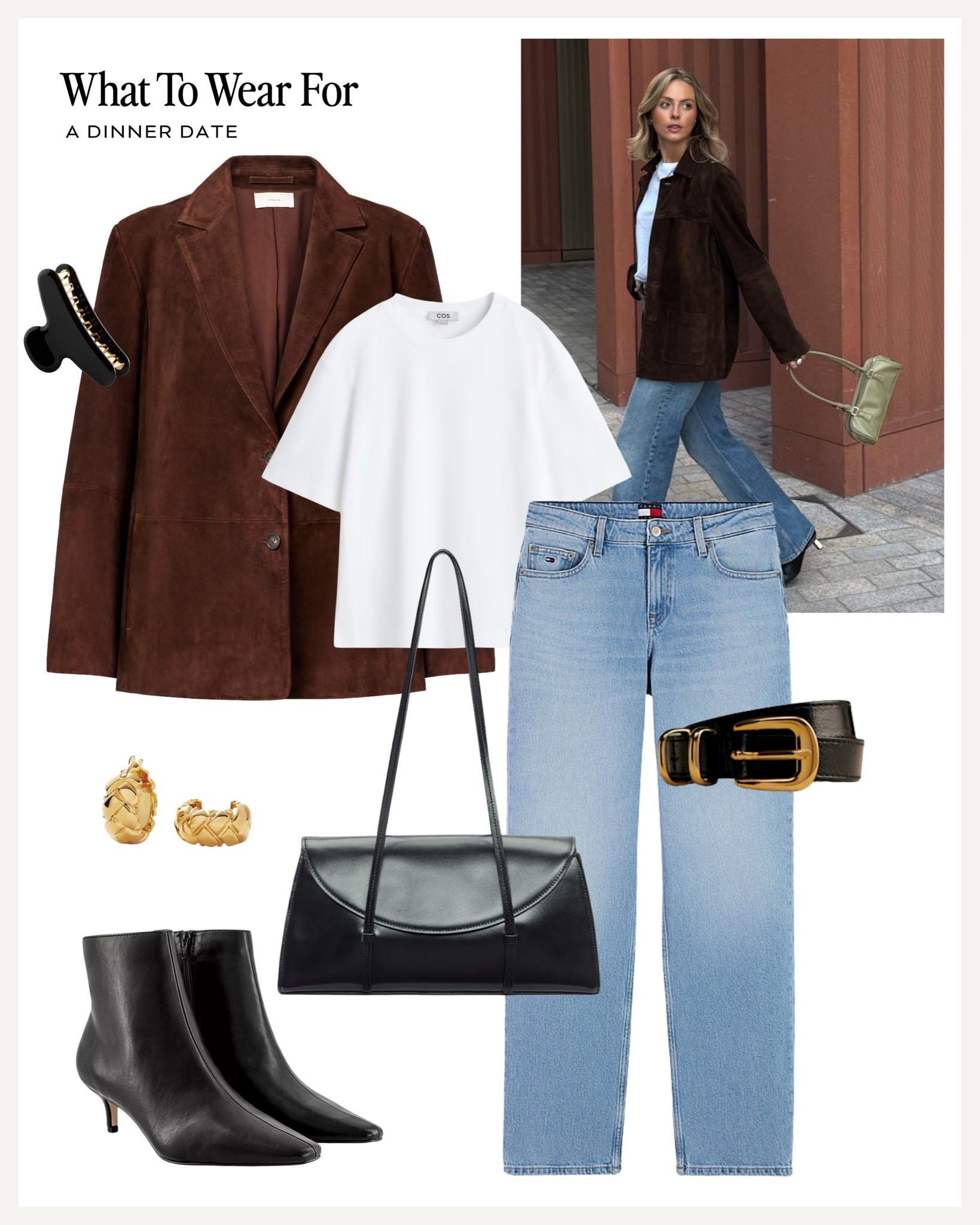 Autumn outfit inspo 🍂🤎

Suede blazer, straight leg jeans, angle boots, dinner date, effortless style

#LTKautumn #LTKuk #LTKdatenight