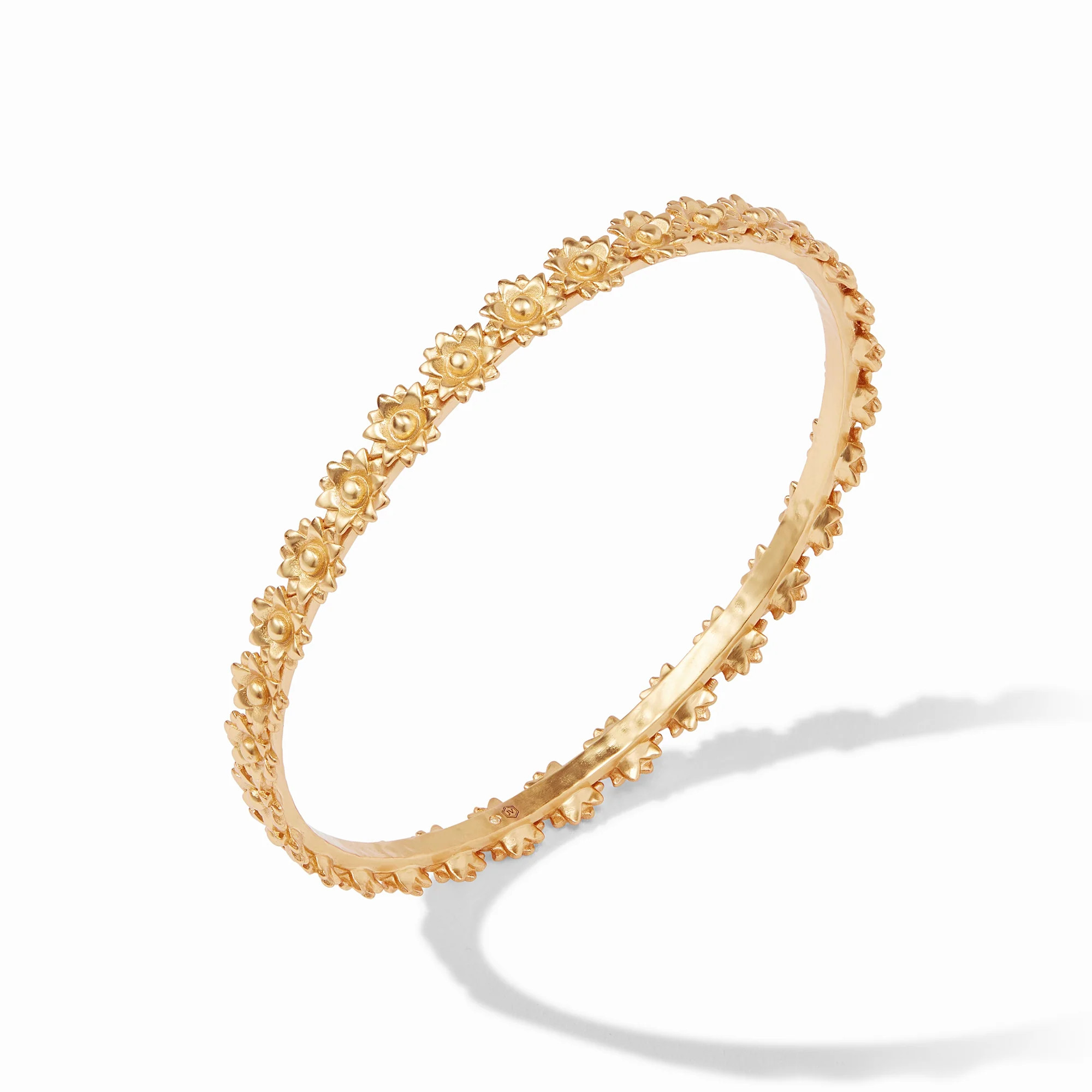 Flora Gold Stacking Bangle | Julie Vos | Julie Vos
