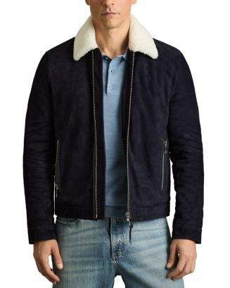 Sandon Suede Jacket with Fur Collar | Bloomingdale's (US)
