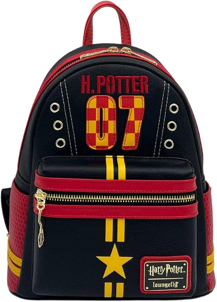 Loungefly Harry Potter Quidditch Uniform Cosplay Double Strap Shoulder Bag | Amazon (US)