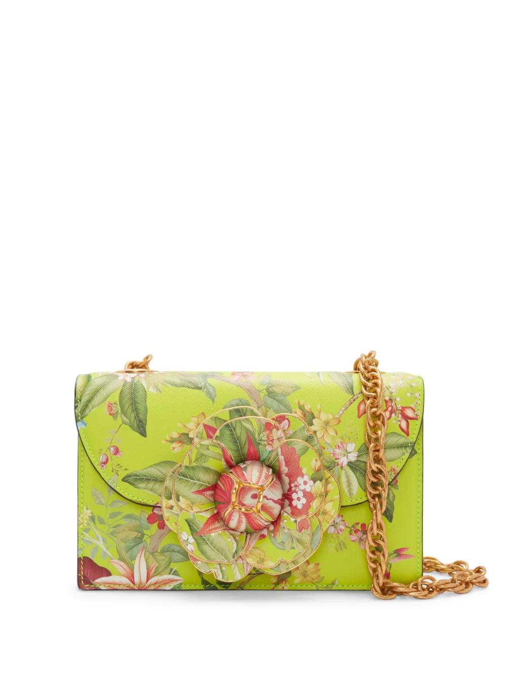 Oscar De La Renta Borsa a Tracolla Con Stampa - Farfetch | Farfetch Global
