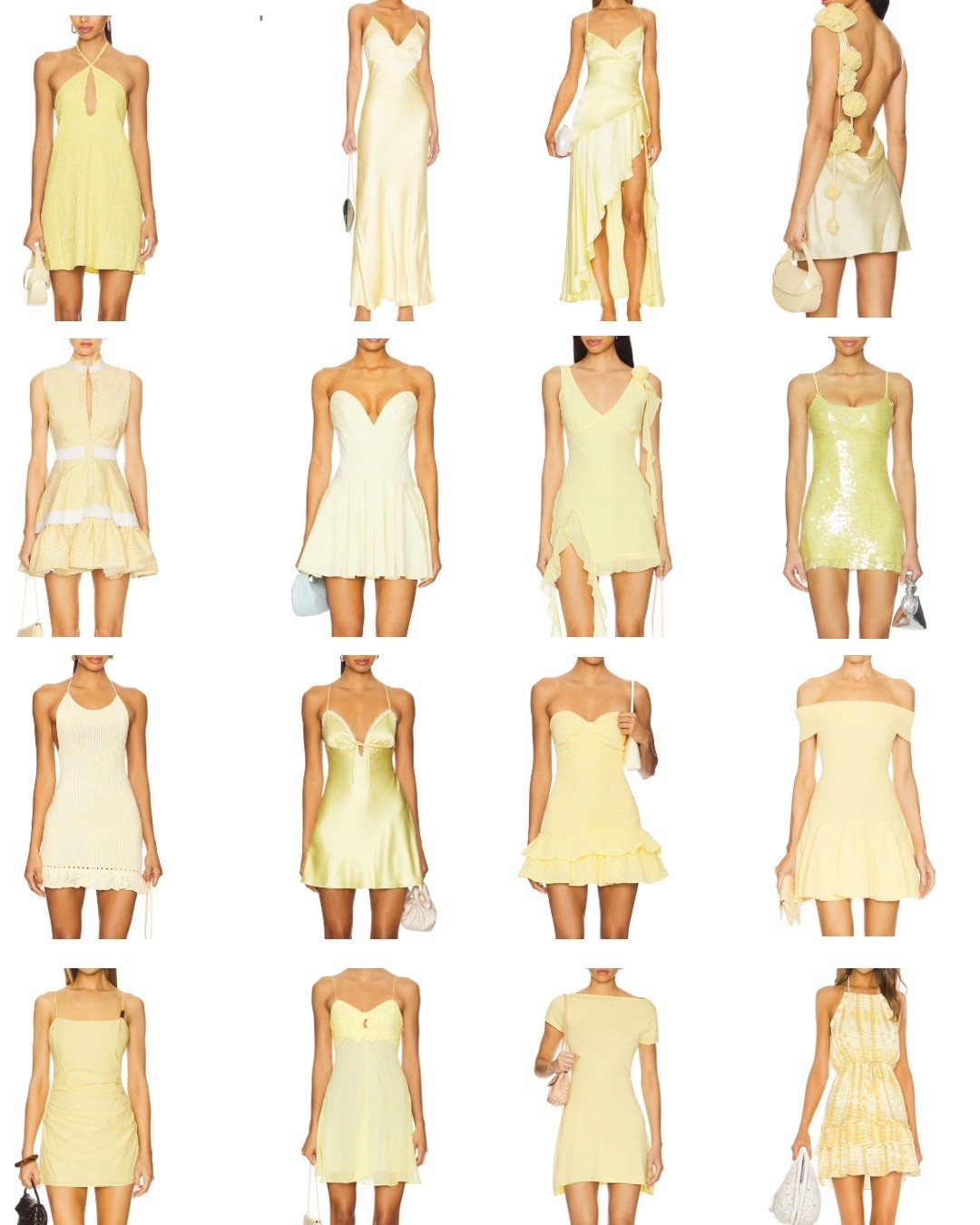 Yellow dress, yellow dresses

#LTKU