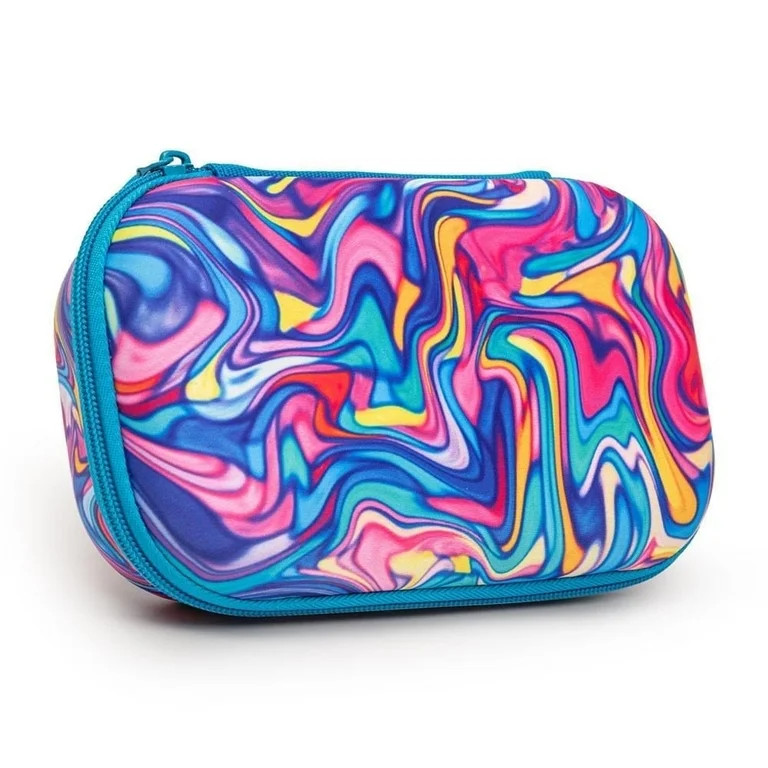 ZIPIT Swirls Pencil Case, Cute Colorful Pencil Box | Walmart (US)