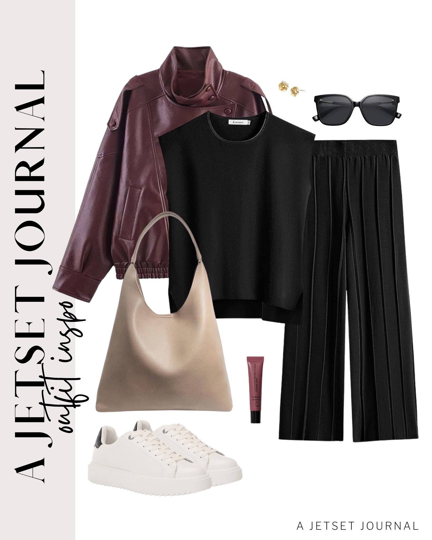 Here’s your comfy outfit idea for the day. This two piece set from Amazon is so easy to style and looks cute!
matching set, elf lip bag, gold earrings set, tote bag, faux leather jacket,  airport outfit, winter to spring fashion, comfy outfit, winter to spring style, everyday look, running errand outfit idea, makeup favorite, beauty must have, affordable style, amazon fashion

#LTKootd #LTKSeasonal #LTKU