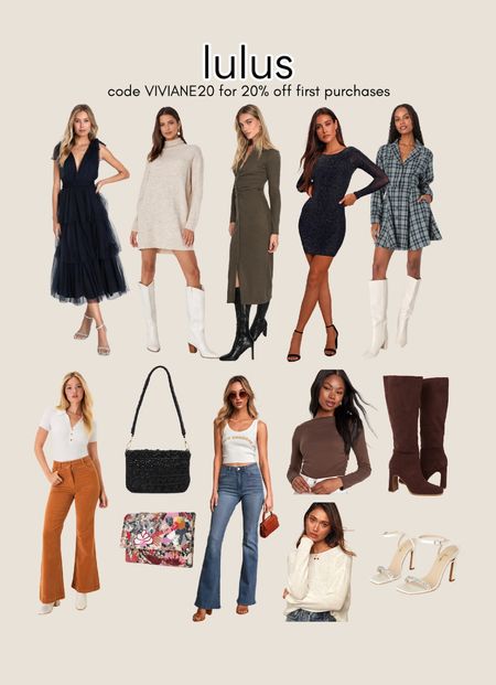 all favorites here!! | code VIVIANE20
XS in everything, 25 in jeans, size down in rhinestone heels, true size in tall boots

#LTKHoliday #LTKSeasonal #LTKfindsunder100