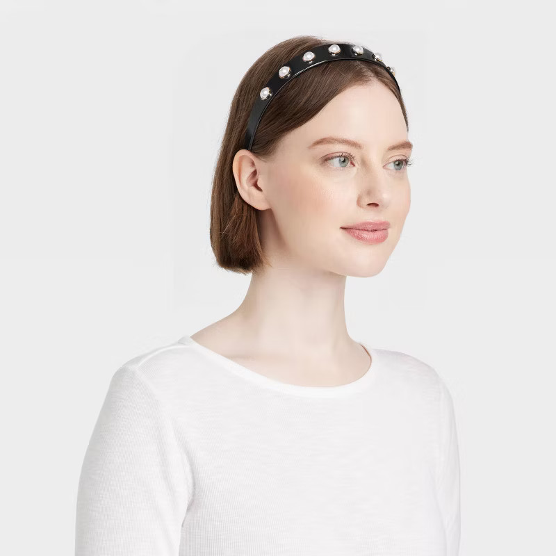 Headband with Pearls - A New Day™ | Target