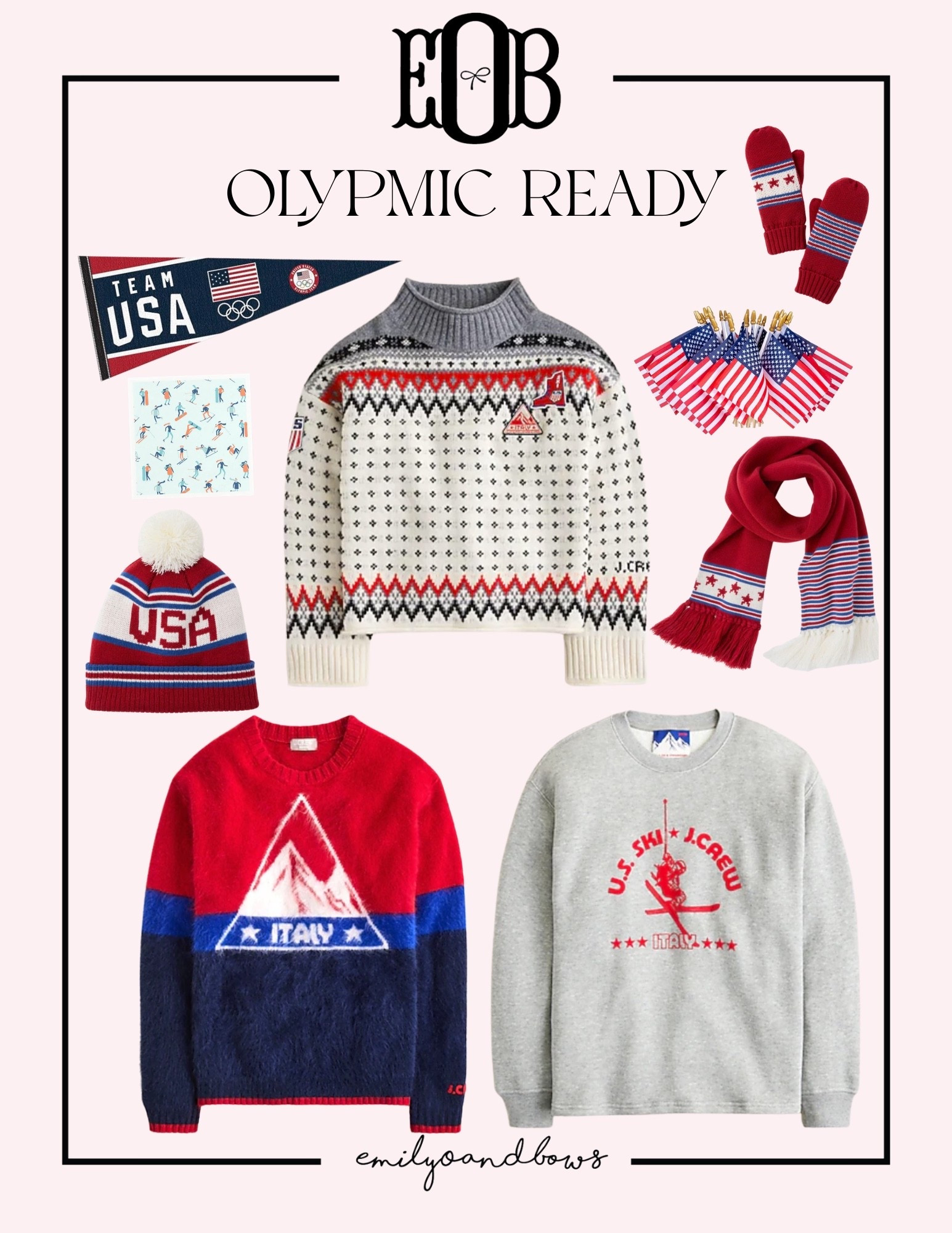Winter Olympic ready! 🇺🇸❄️⛷️🎿