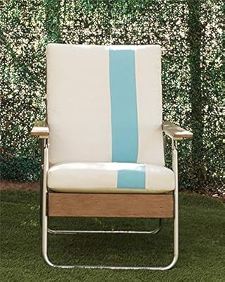 Novogratz 88066WTQ1E Poolside Lila Outdoor Lounge Chair, Turquoise | Amazon (US)