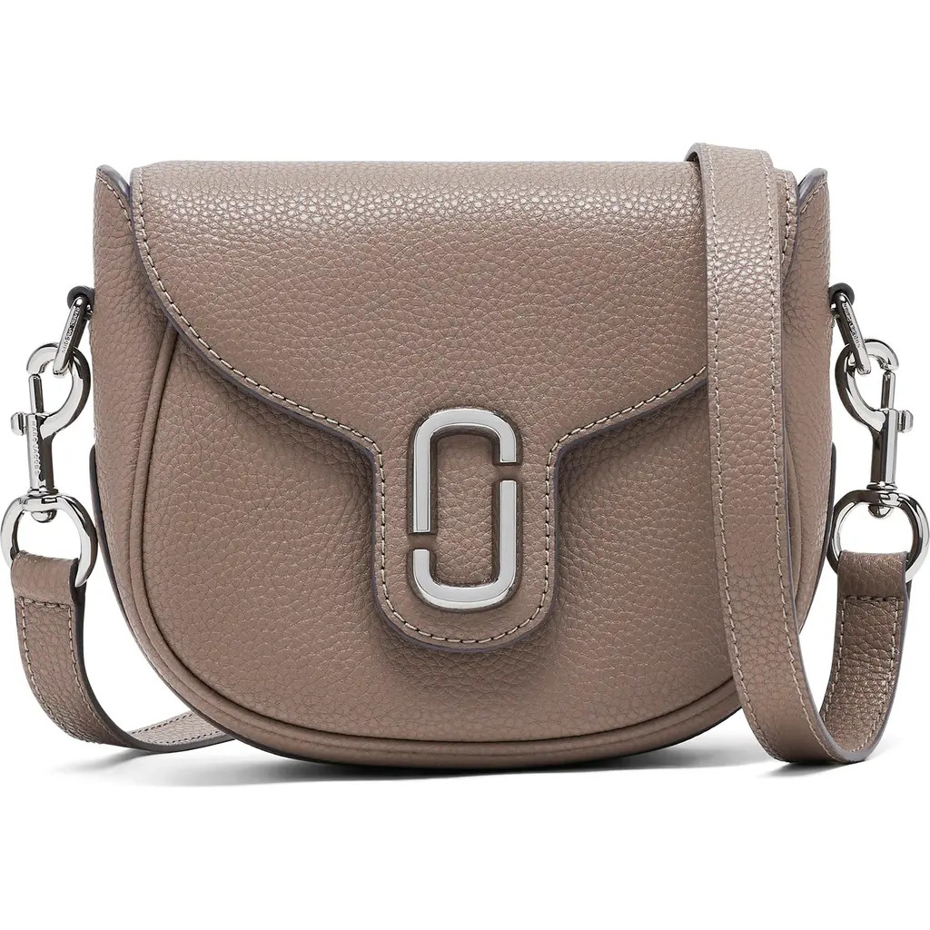 Marc Jacobs The J Marc Pebble Saddle Bag in Cement at Nordstrom | Nordstrom