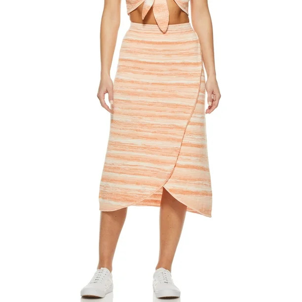 Sofia Jeans by Sofia Vergara Women’s Faux Wrap Skirt - Walmart.com | Walmart (US)