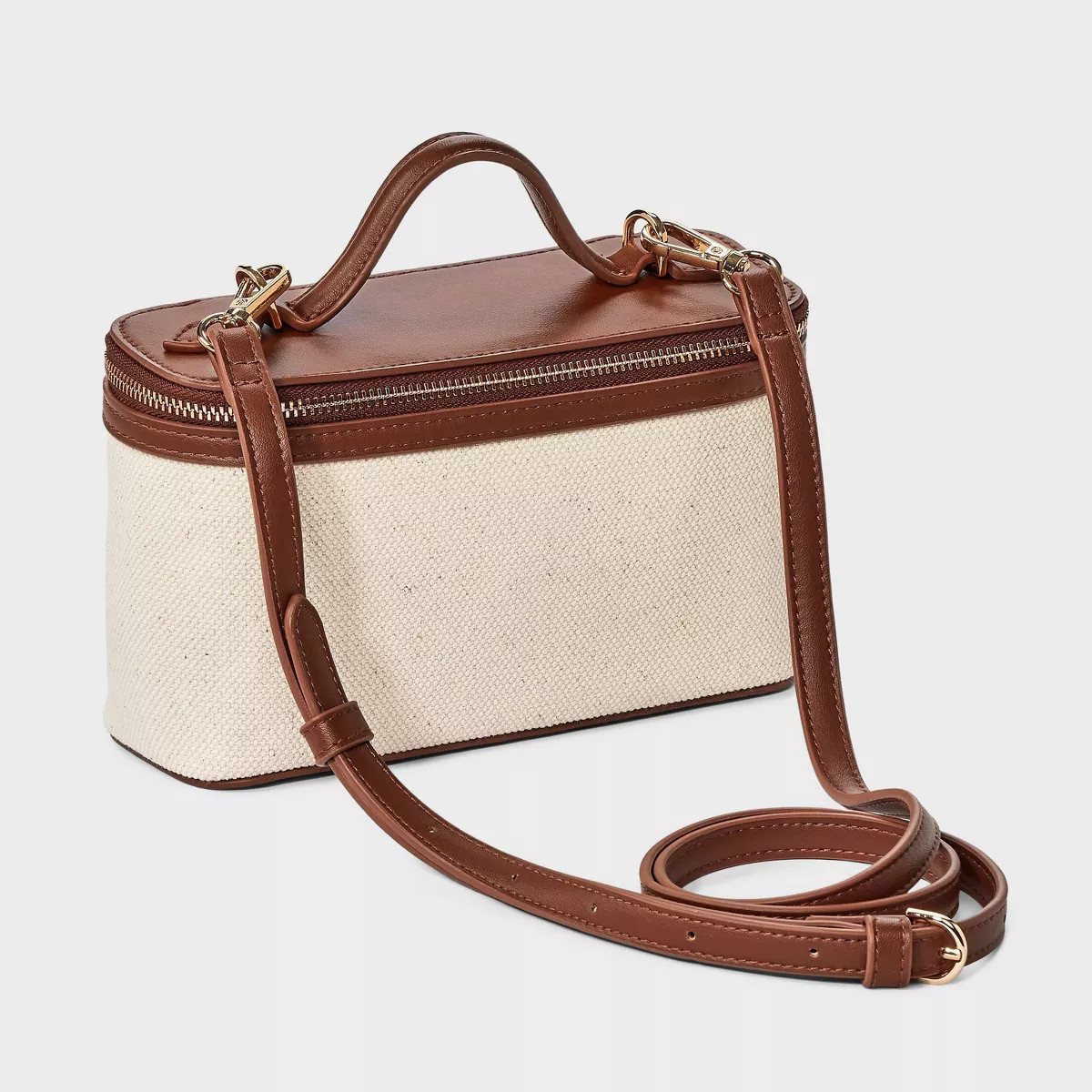 Vanity Crossbody Bag - A New Day™ Natural Canvas | Target
