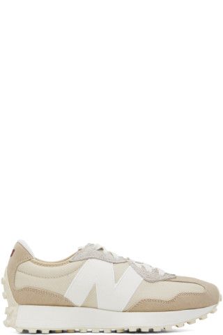 New Balance - Beige 327 Sneakers | SSENSE