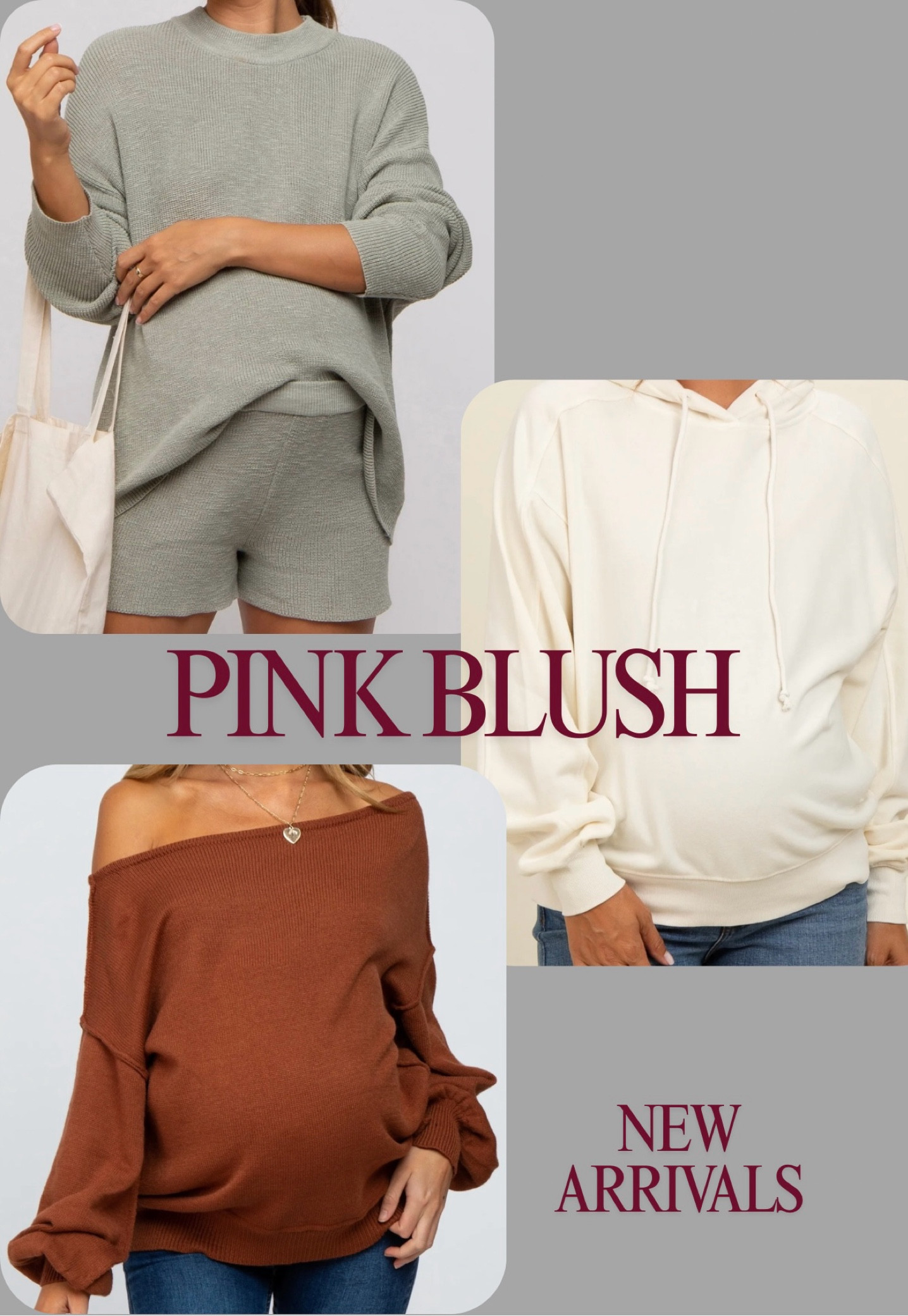 Pink blush maternity lounge, maternity sweaters 

#LTKStyleTip #LTKSeasonal #LTKBump