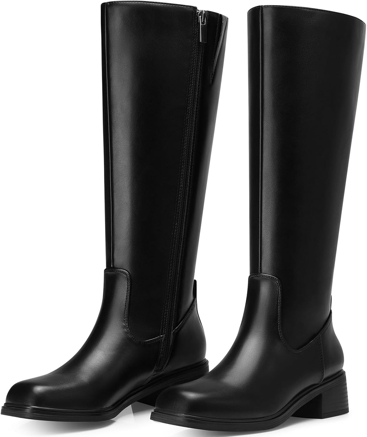 Women Knee High Boots: Comfortable Low Heel Long Boot | Amazon (US)